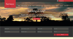 Desktop Screenshot of bartlams.co.uk